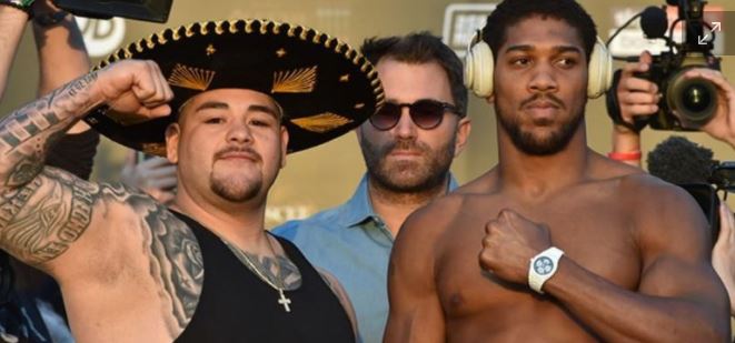 Andy Ruiz reta oficialmente a Anthony Joshua para firmar tercera pelea