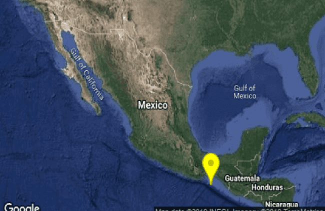 Sismo de 4.5 sacude esta mañana a Salina Cruz, Oaxaca