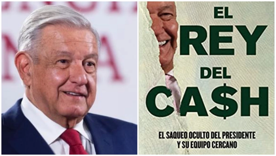 “Ladran los perros”: AMLO reprocha cobertura al libro “El Rey del Cash”