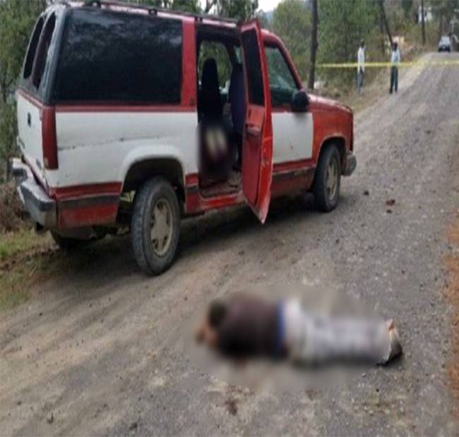 Asesinan a padre e hija cuando viajaban en una camioneta, en Oaxaca