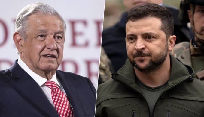 AMLO cuestiona que Zelenski sea considerado para recibir el Nobel de la Paz