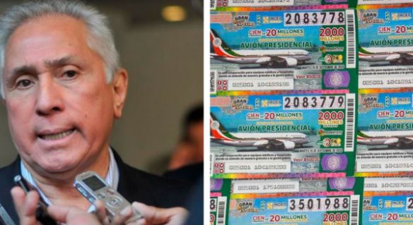 Tabasco: Gobernador compra $100,000 en “cachitos” para la NO rifa de avión presidencial