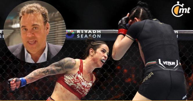 Faitelson, indignado por golpiza a Irene Aldana en UFC: 'Esto no es un deporte'