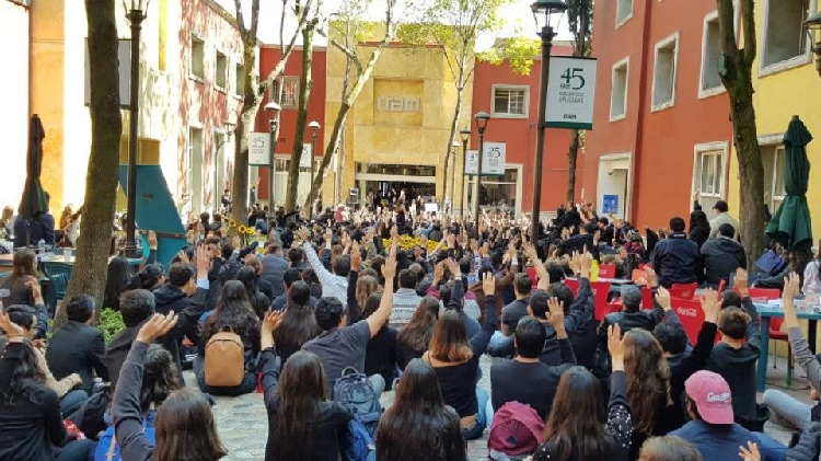 Alumnos del ITAM realizan paro durante esta semana