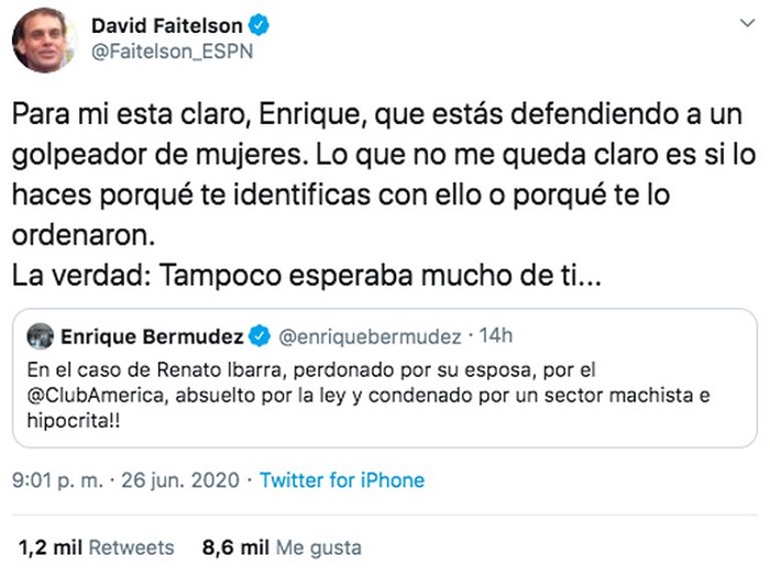 Fea pelea entre el Perro Bermúdez y Faitelson tras disculpas de Renato Ibarra