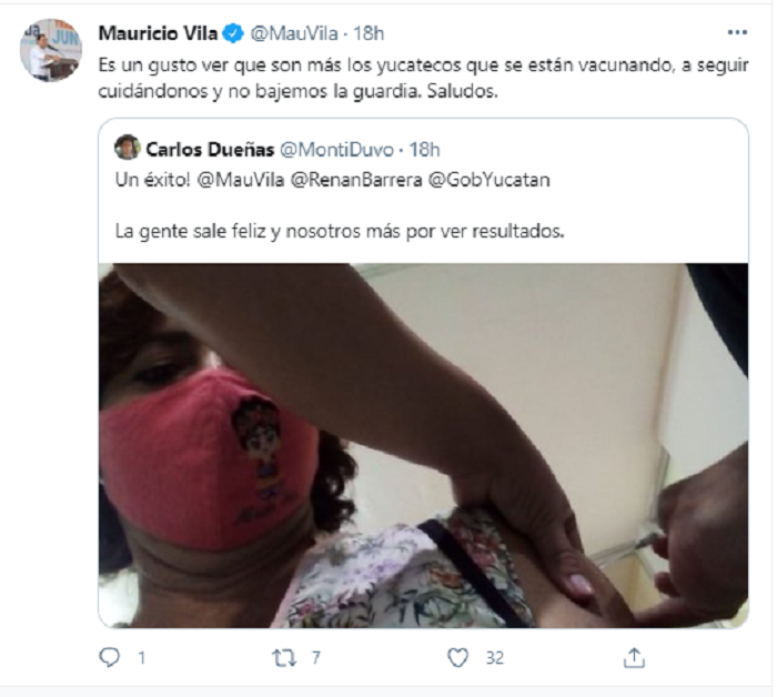 “Excelente servicio”: Meridanos sobre vacunación en Mérida