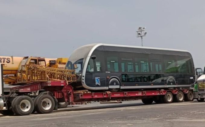 Mauricio Vila: Ya en camino la primera unidad Ie-Tram hacia Mérida