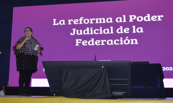 INE ordena a Lenia Batres retirar publicaciones en redes sociales por violar reglas