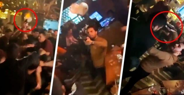 (VIDEO) Sobrino de "El Chapo" protagoniza balacera en bar de Culiacán