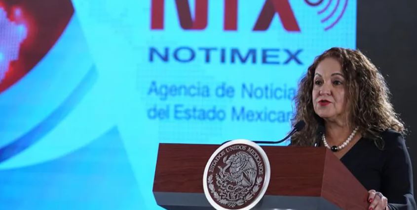Sanjuana Martínez cobra 90 mil 990 pesos mensuales como directora de Notimex
