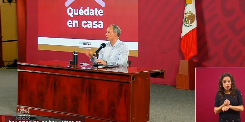 Rueda de prensa de Gatell: una larga exposición de 52 minutos y 8 para preguntas