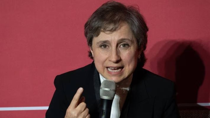 Con todo y críticas de AMLO: Carmen Aristegui gana Premio a la Libertad de Prensa