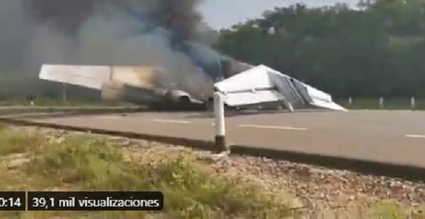Avioneta que aterrizó de emergencia contenía 390 kilos de cocaína: Sedena