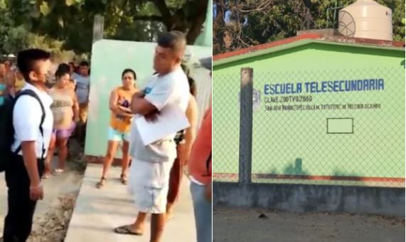 (VÍDEO) Oaxaca: Estudiante fue expulsada de su escuela por ir con pantalones