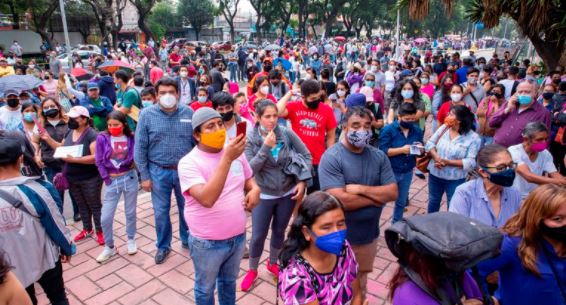 México Covid-19: Hoy 5,564 contagios y 326 muertes en 24 horas