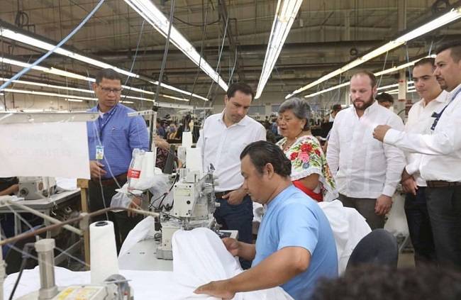 Generación de empleos en Yucatán creció un 18.3 % en los últimos 4 meses