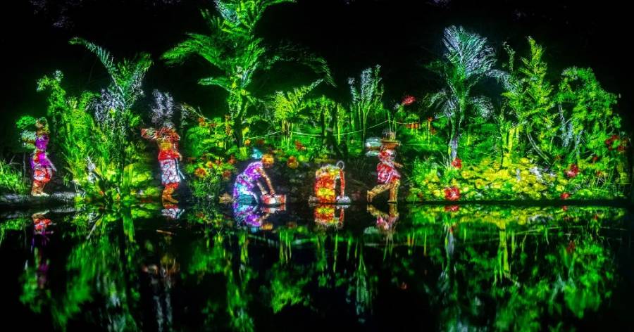 INAH Yucatán y Cultur en La Noche Blanca: Gratis 9 funciones de “Pasos de Luz en Dzibilchaltún”