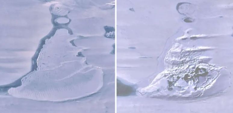 El misterio del lago antártico que ha desaparecido en el océano en pocos días