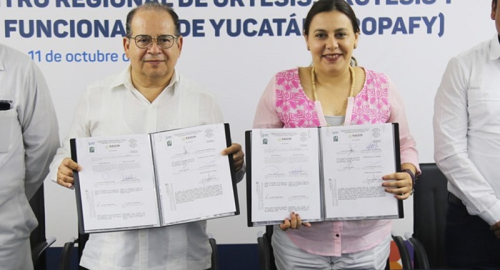 Alianza DIF estatal e IMSS a favor de a personas con discapacidad