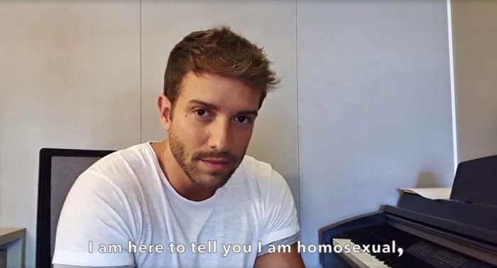 Pablo Alborán: “Estoy aquí para contarles que soy homosexual y no pasa nada”