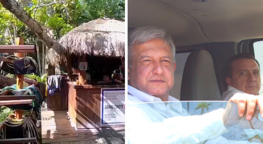 El  exchofer de AMLO tiene un parque turístico, beneficiado por el tren maya