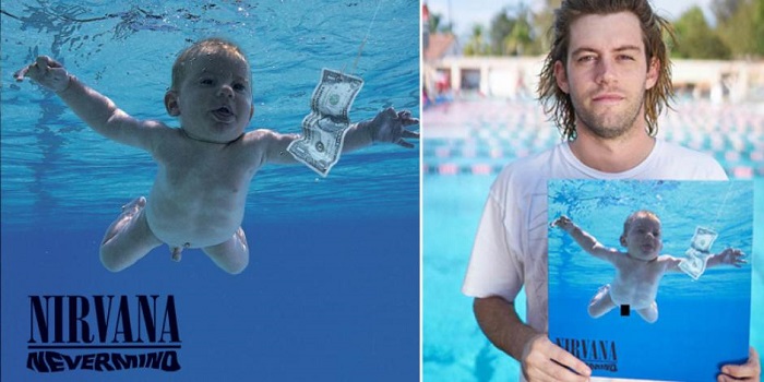 Bebé de la portada 'Nevermind' demanda a Nirvana por este motivo insólito