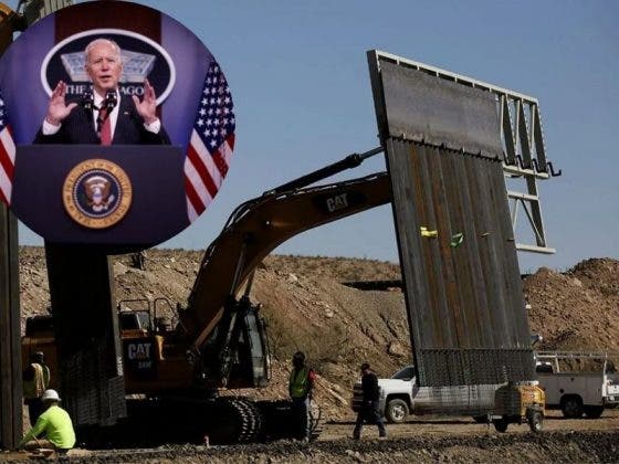 Joe Biden: Ya no más dinero para el muro de Trump