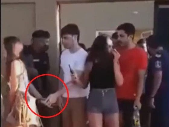 VIDEO: Joven cacha a su novia con otro cuando salía de una fiesta covid