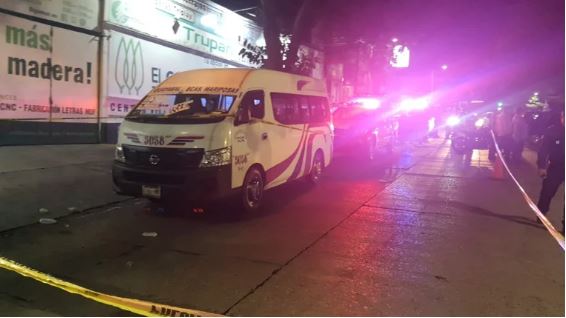 Tabasco: Sujeto disparó a pasajeros de una combi; 6 heridos y un muerto