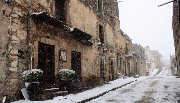 Cae nieve en San Luis Potosí, Zacatecas, Coahuila y Nuevo León