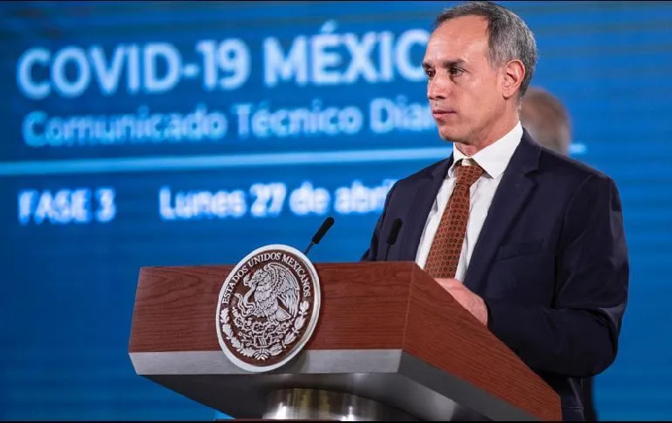 Muertes por COVID-19 en México suben a 1,569; 135 en un solo día