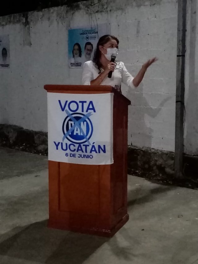 Buen inicio de campaña de la candidata del PAN a la alcaldía de Chichimilá