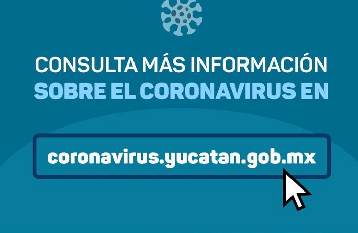 Yucatán: Habilitan sitio de internet y línea telefónica por información del coronavirus