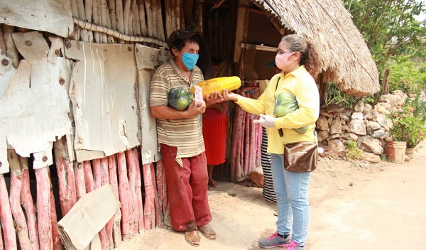 Gracias a “Yucatán Solidario” se han distribuido 900 ton de ayuda alimentaria